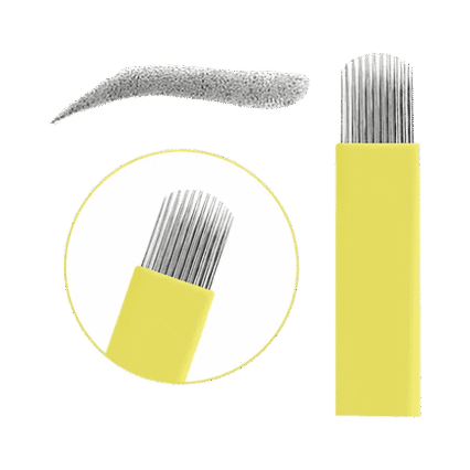 Agujas para sombreado planas 0.35