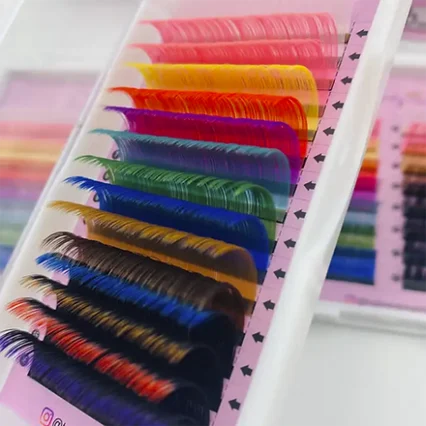 Pestañas Nagaraku de Colores