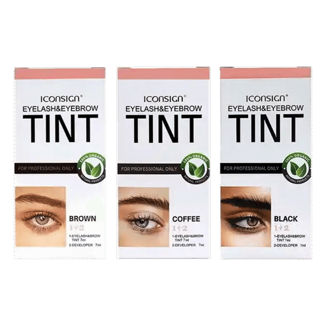 Kit De Henna Profesional Semipermanente para cejas y pestañas