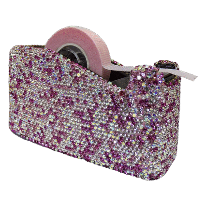 Dispensador de cinta de Lujo con piedras en Swarovski