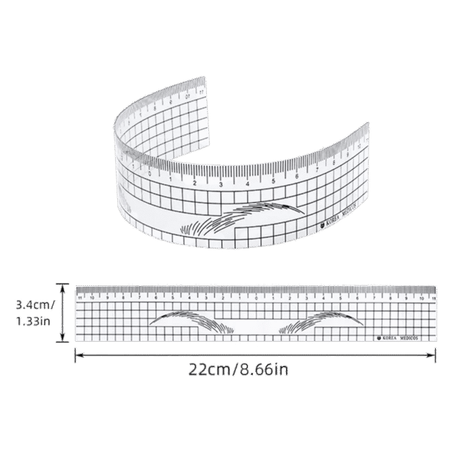 Regla acrilica