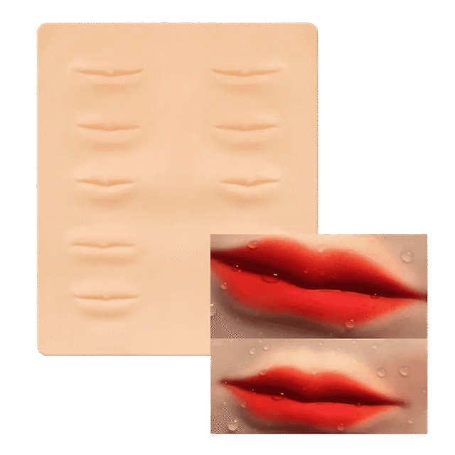 Piel sintetica 3d labios