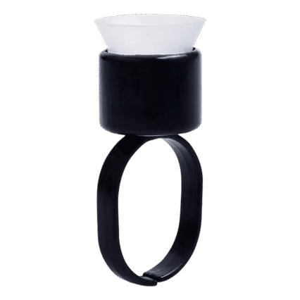 Anillo para pigmento con repuesto negro