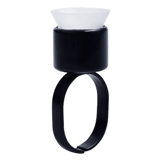 Anillo para pigmento con repuesto negro