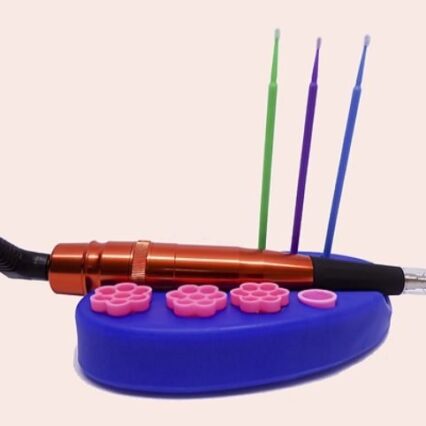 Soporte de pigmentos azul