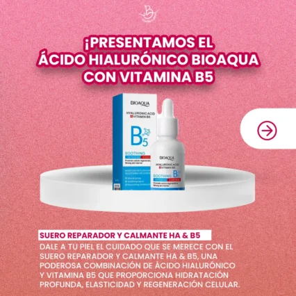 Ácido Hialurónico Bioaqua con Vitamina B5