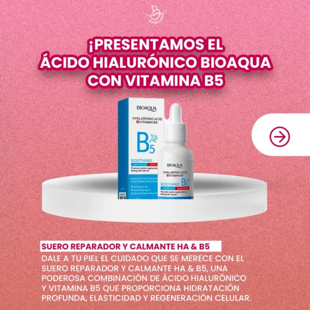 Ácido Hialurónico Bioaqua con Vitamina B5