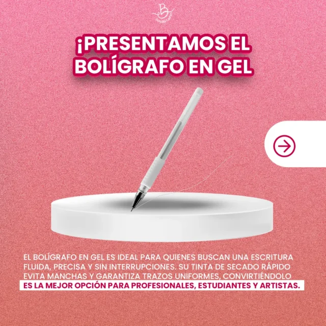 Bolígrafo en Gel