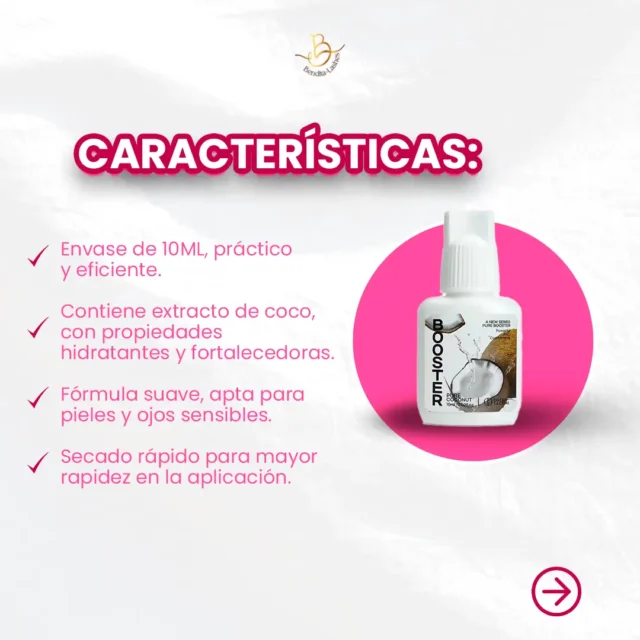 Potenciador de Pestañas Booster Coconut 10ML - Imagen 3