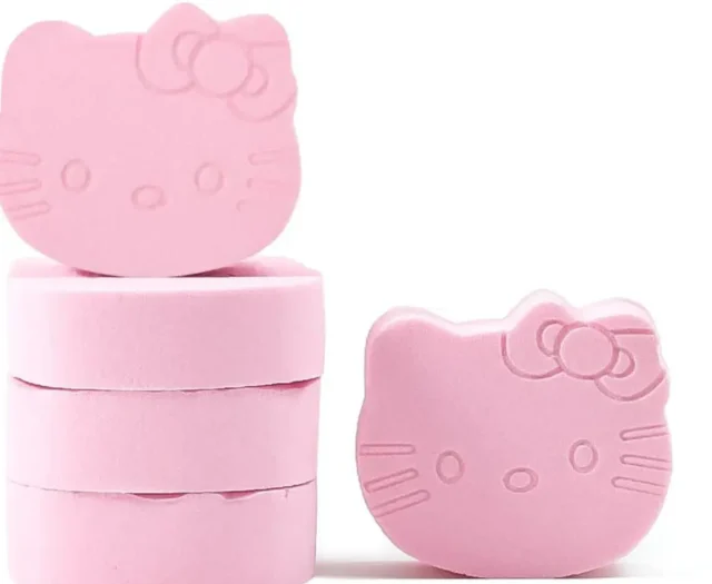 Esponja hello kitty para pestañas