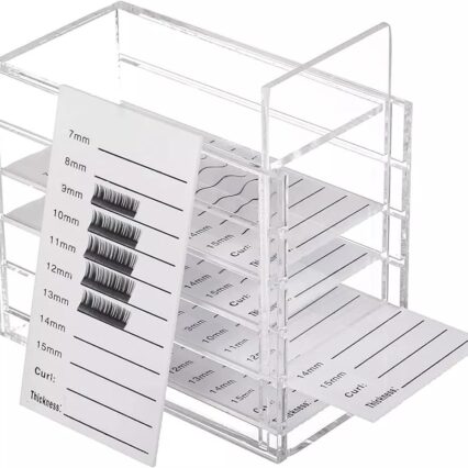 Organizador de Pestañas en Acrílico
