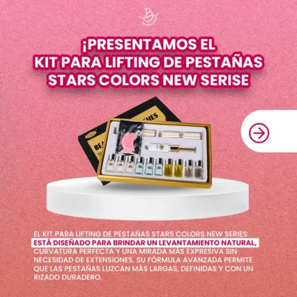 Kit para Lifting de Pestañas Stars colors New Serise