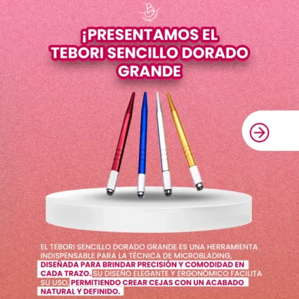 Tebori Sencillo Dorado Grande