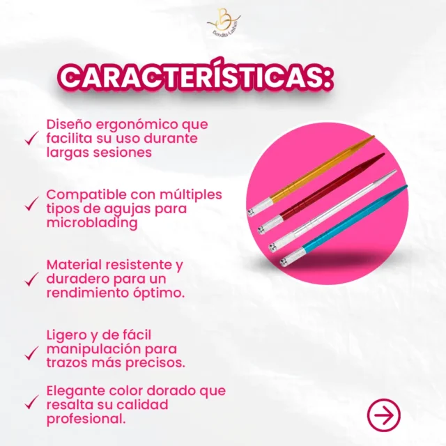 Tebori Sencillo Dorado Grande - Imagen 3
